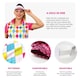 image 2 of Golf Costume - Top, Skirt + Visor Pink | XL