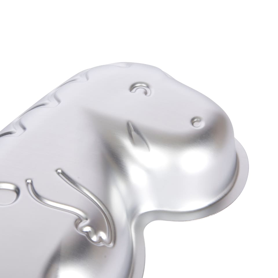image 1 of KitchenCraft Cake Pan Silver Dinosaur Shaped | Silver | Silver | ONE SIZE