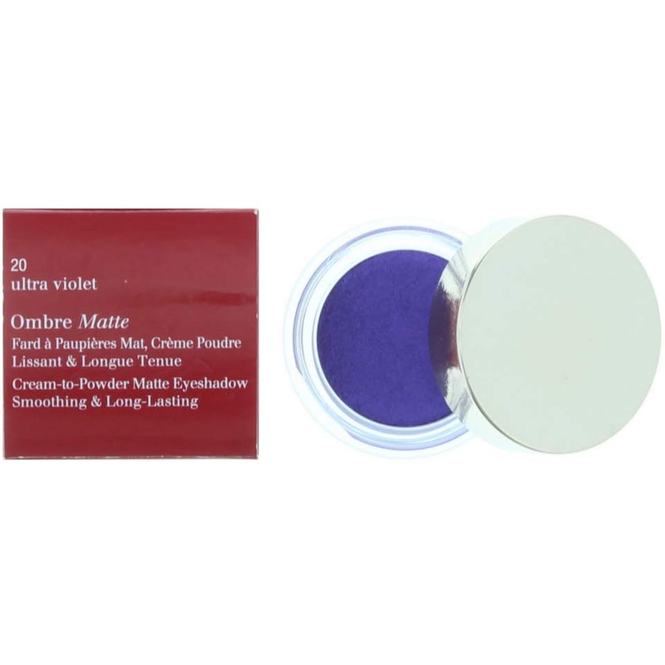 image 1 of Clarins Ombre Matte Eye Shadow 7g - 20 Ultra Violet