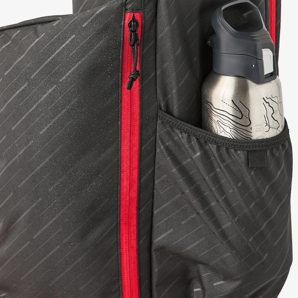 image 1 of Decathlon Ultralight golf stand bag navy black and red