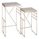 image 2 of Stunning Design Set Of 2 Square Side Tables, Elegant Side Tables For Livingroom, Functional Bedside Table