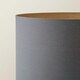 image 4 of ValueLights Barbro Black Tripod Floor Lamp Charcoal Shade Grey