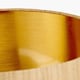 image 5 of Gold Slubbed Faux Silk Gold Lined Drum Lampshade | Gold | Gold | 1