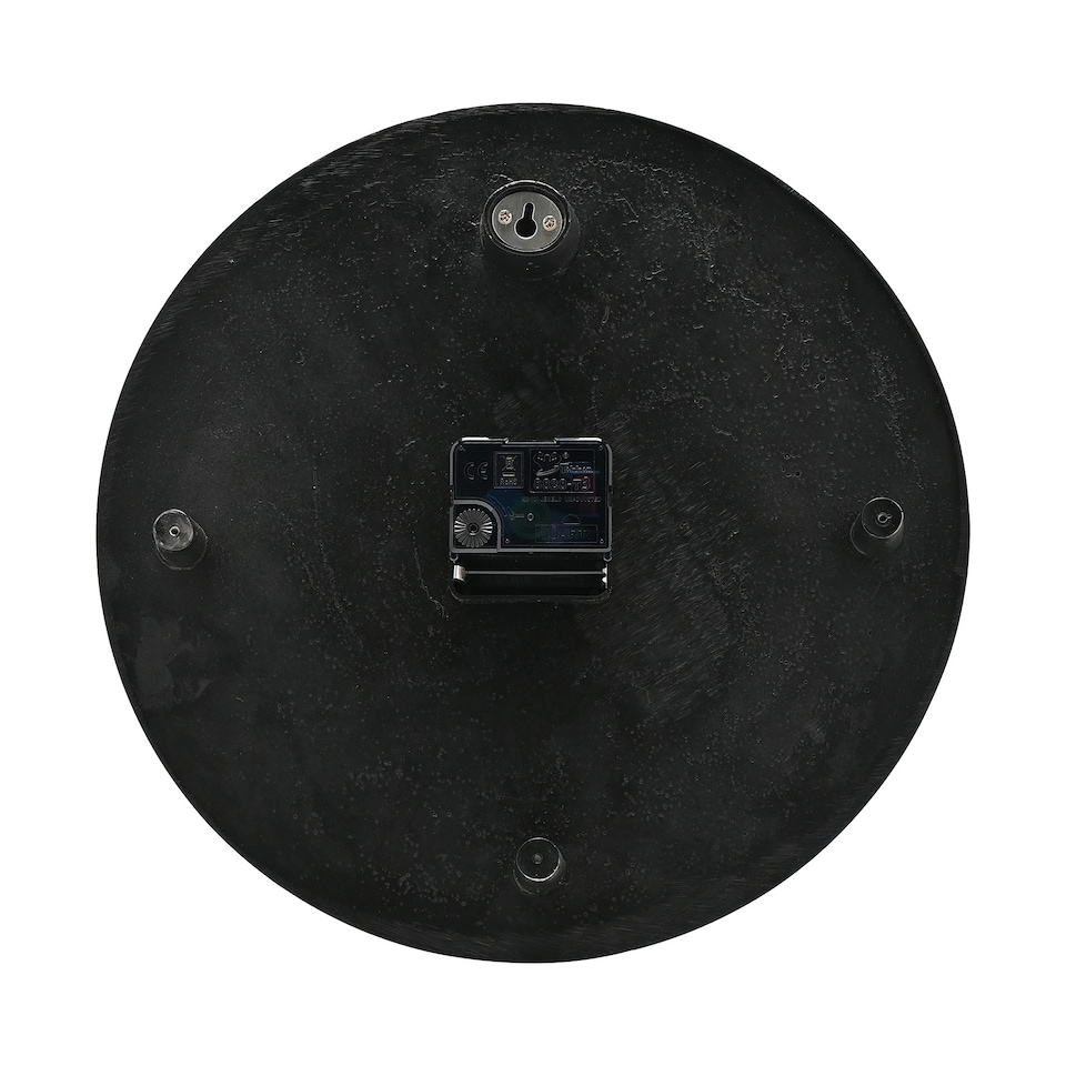 image 1 of Interval Resin Wall Clock 30cm - Navy & Gold Blue | Navy