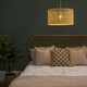 image 1 of ValueLights Modern Natural Woven Rattan Wicker Effect Ceiling Pendant Light Shade