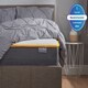 image 3 of SleepSoul Comfort 800 Pocket Mattress King Size | White | 1