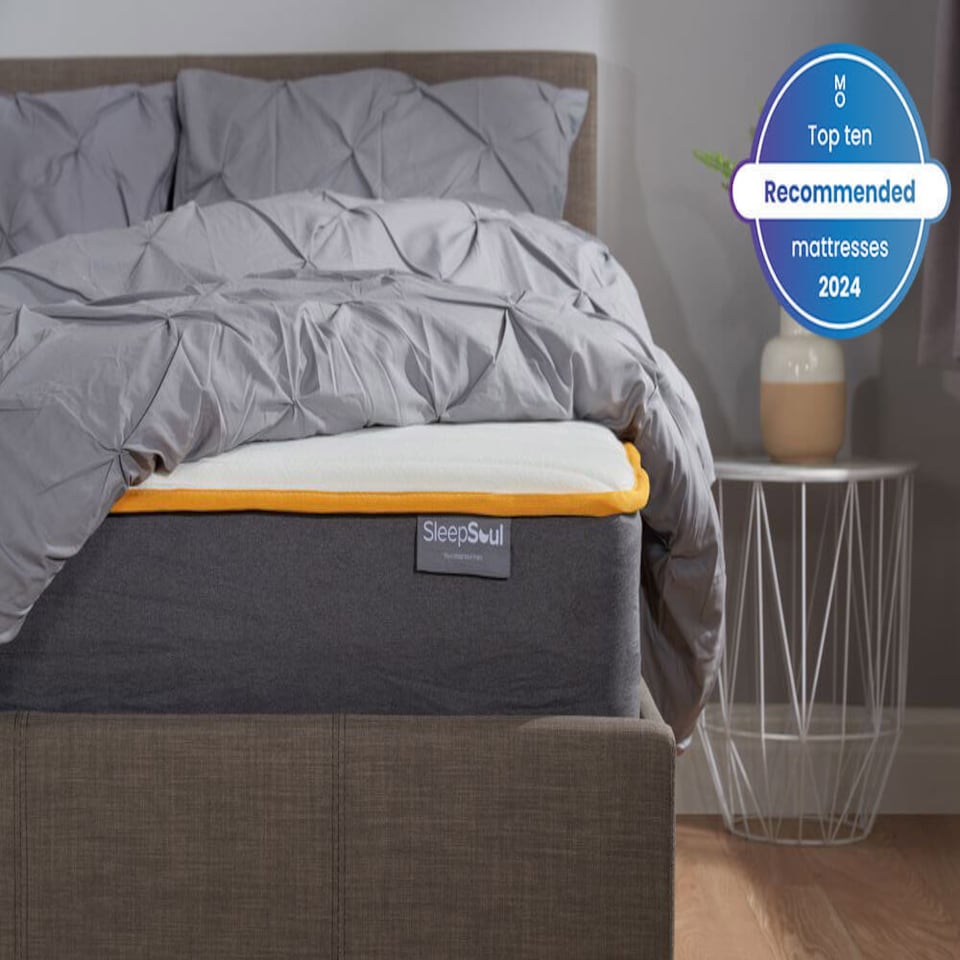 image 1 of SleepSoul Comfort 800 Pocket Mattress King Size | White | 1