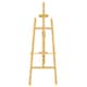 image 7 of 5ft 1500mm Wooden Pine Tripod Studio Canvas Easel Art Stand | Brown