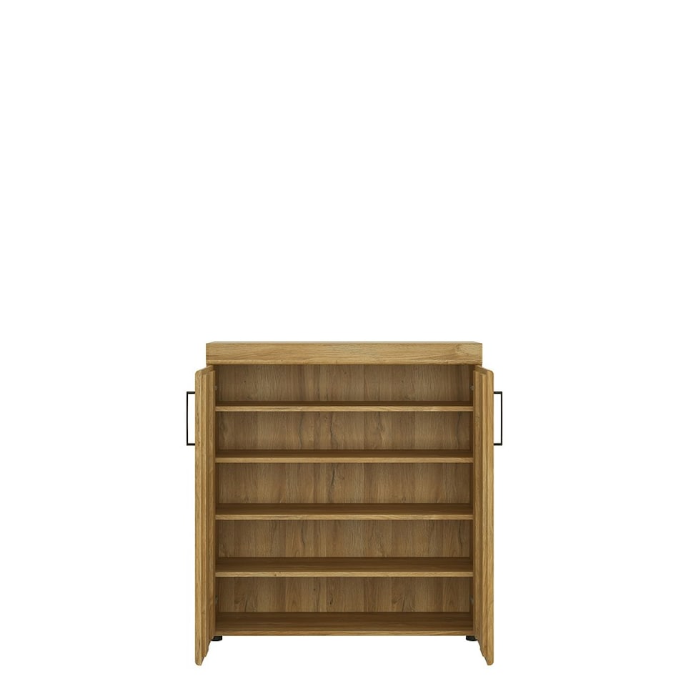 image 1 of Cortina 2 Door Shoe Cabinet in Grandson Oak