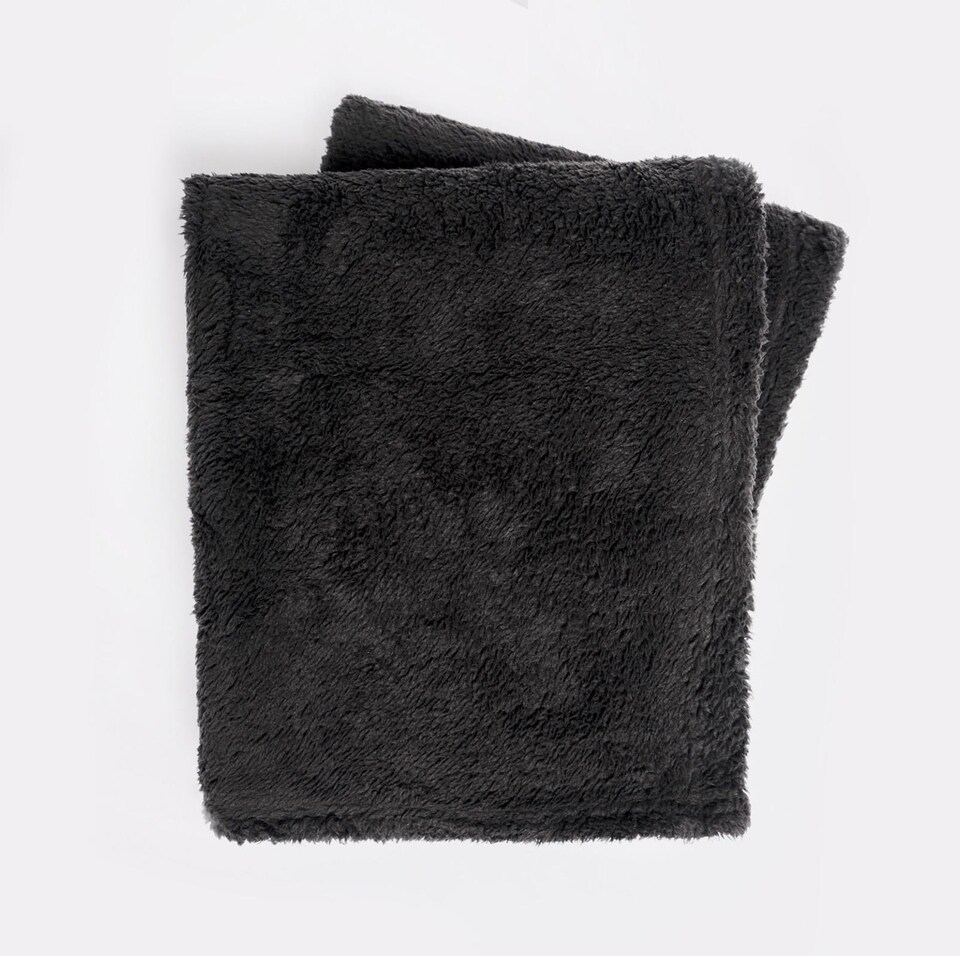 image 1 of OHS Teddy Fleece Large Throw Blanket