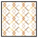 image 1 of Geometric golden pattern (Picture Frame) Black | XL