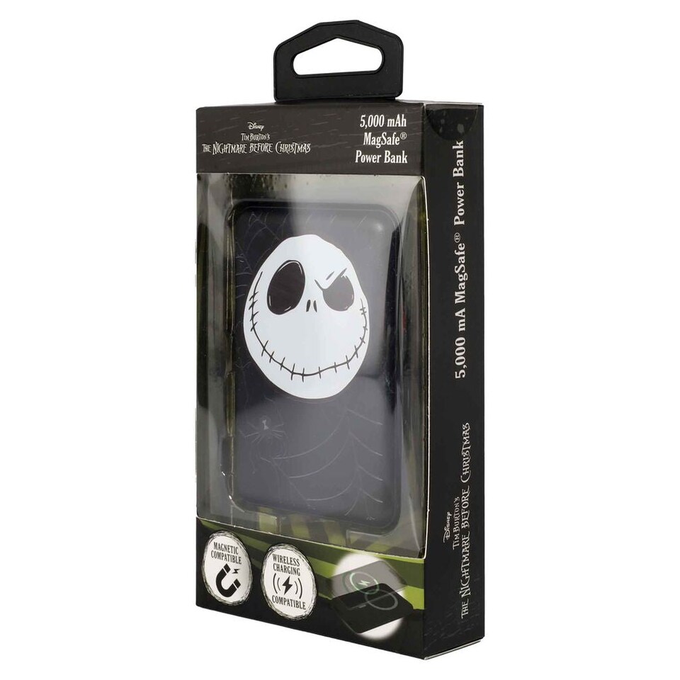image 1 of Nightmare Before Christmas 5000Mah Magnetic Power Bank Classic Jack Web