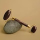 image 4 of Dr Botanicals Tiger Eye Harmony & Balancing Facial Roller (Gold Metal Handle)