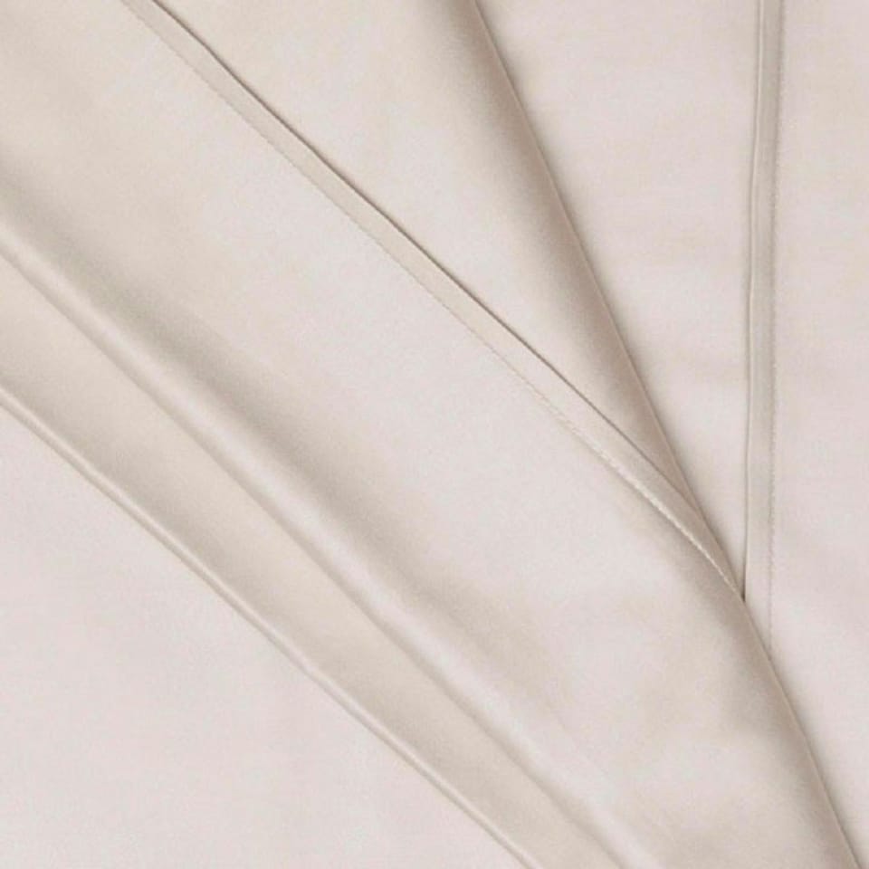 image 1 of Belledorm 200 Thread Count Egyptian Cotton Flat Sheet - Oyster - King/Superking