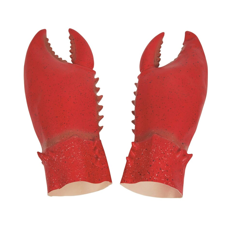 Bristol Novelty Faux Crab Claws - Red - One Size Red | One Size
