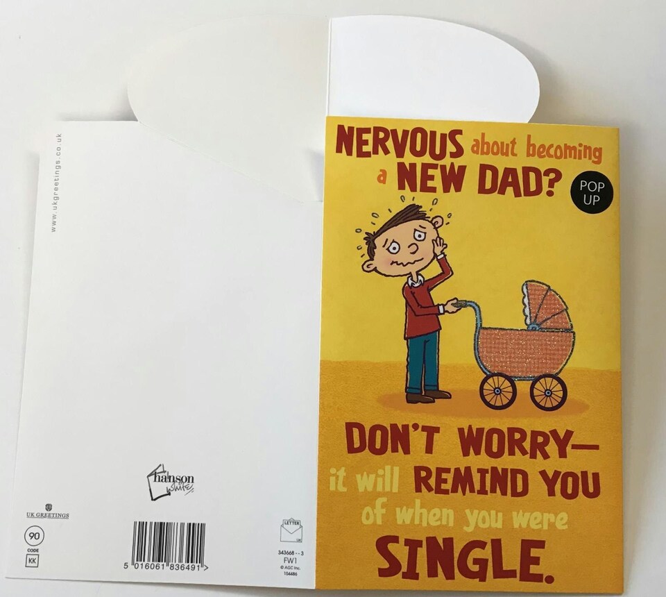 image 1 of Becoming A New Dad, Father's Day Card