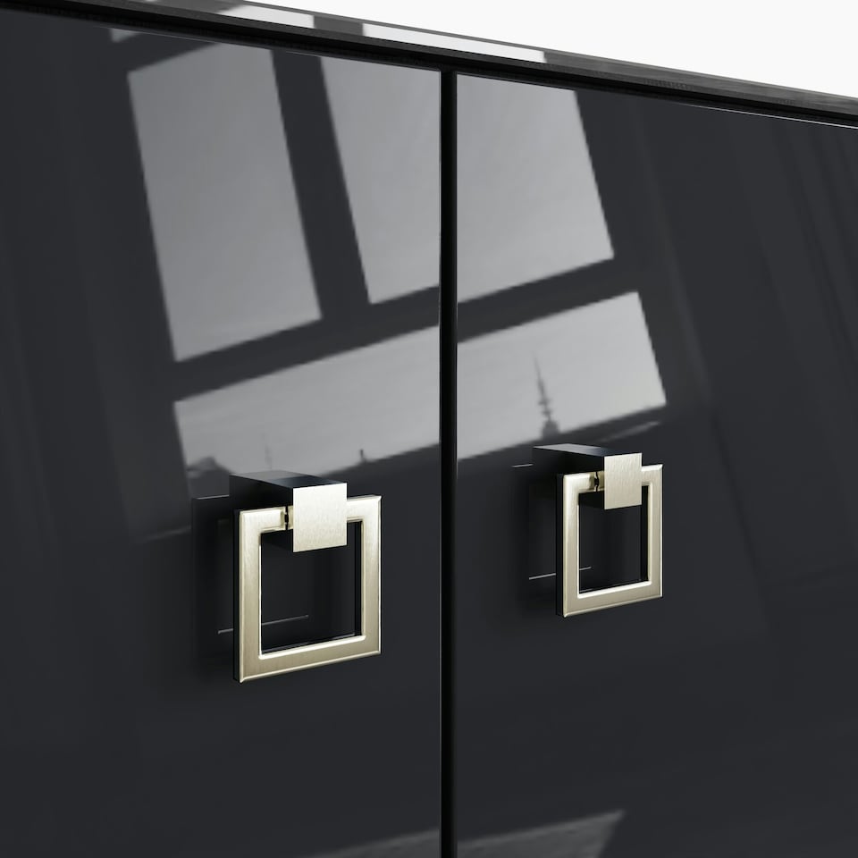 image 1 of Frank Olsen Lyra Tall sideboard Black | Midnight Onxy