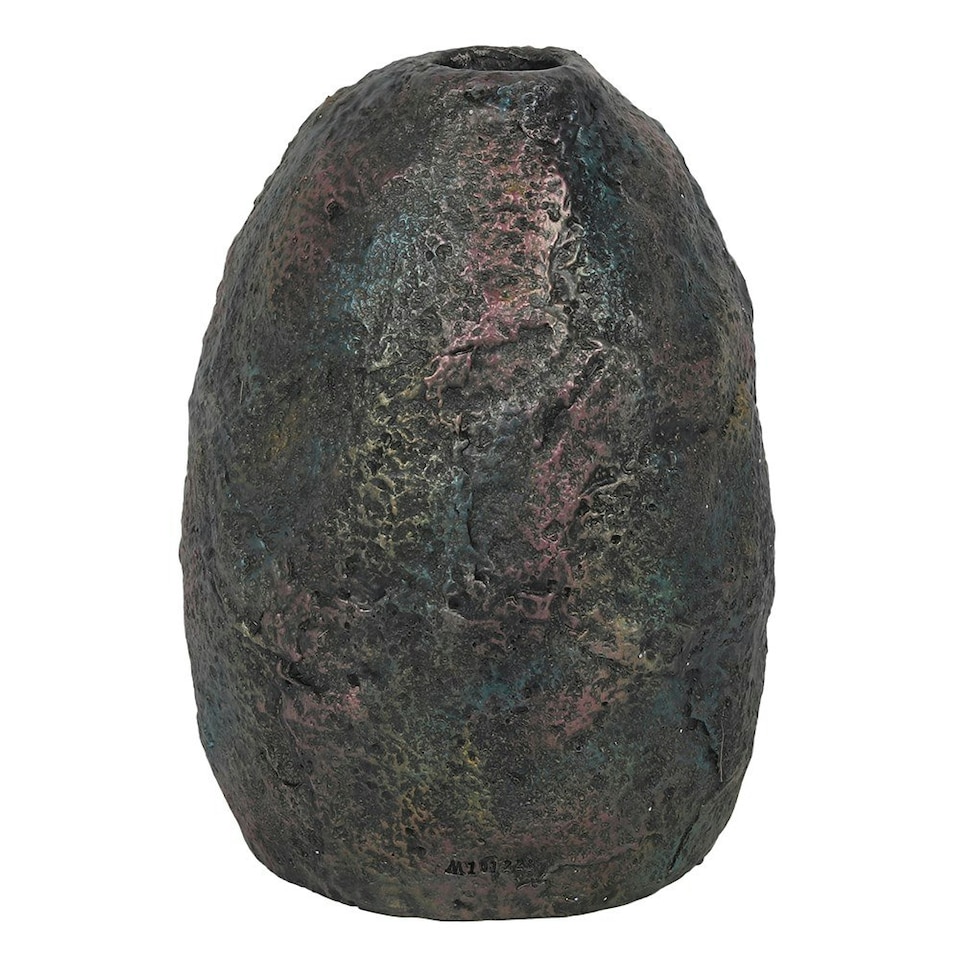 image 1 of Something Different Buddha Cave Backflow Incense Burner - Grey/Purple - One Size