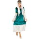 image 1 of Womens Elf Princess Costume | Green | green/white | 2XL | 1