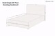 image 5 of Sloomy Manhattan Pewter Dumfries Divan Bed Base No Drawers With 54 Inch Floor Standing Headboard | Grey | Pewter | Small Single | 1