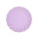 image 1 of Lavender Purple Vert Decor Round Petal Paper Plates 19cm - Pack of 6