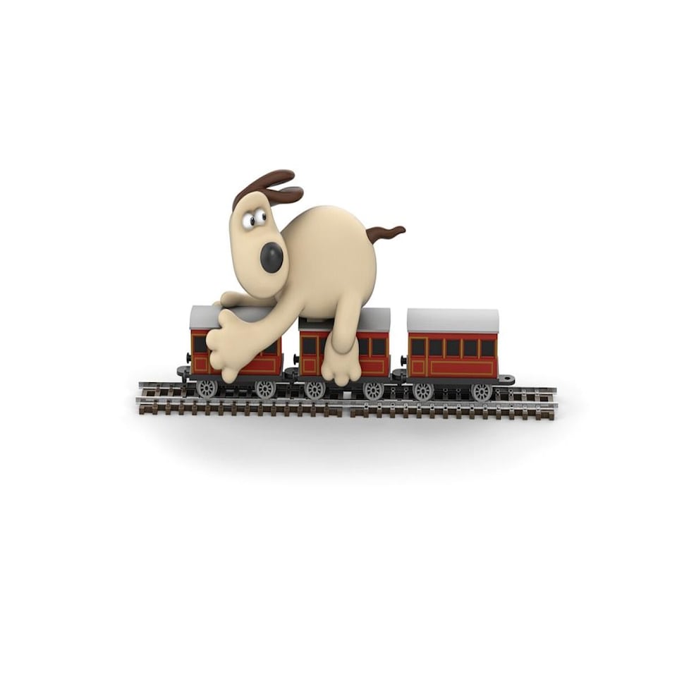 image 1 of Corgi Wallace & Gromit The Wrong Trousers Gromit & Coaches