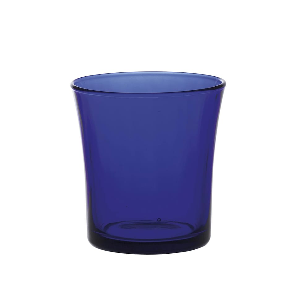 image 1 of Duralex Lys Tumbler Glasses - 210ml - Sapphire - Pack of 6 Blue
