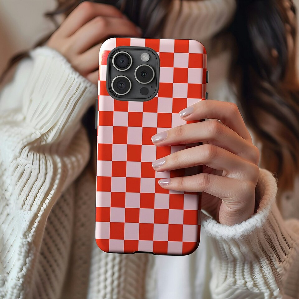 image 1 of Fit Check Phone Case | Pink | Galaxy S25 Ultra
Tough | Galaxy S25 Ultra
Tough