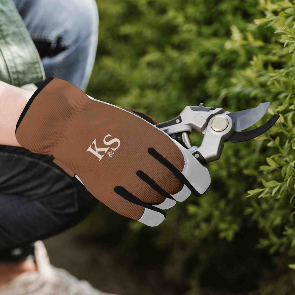 image 1 of Kent & Stowe SureFit Multi-Job Leather Gloves Large