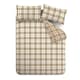 image 5 of Catherine Lansfield Kelso Check Reversible Duvet Cover Set Burnt Orange Orange | Burnt Orange | King