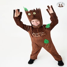 Officially Licensed Stickman Unisex Kids Full Suit Costume - World Book Day, Dress-Up, and Role Play - Ages 3-8 | Brown | Brown | 6-8 years