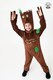image 1 of Officially Licensed Stickman Unisex Kids Full Suit Costume - World Book Day, Dress-Up, and Role Play - Ages 3-8 | Brown | Brown | 6-8 years