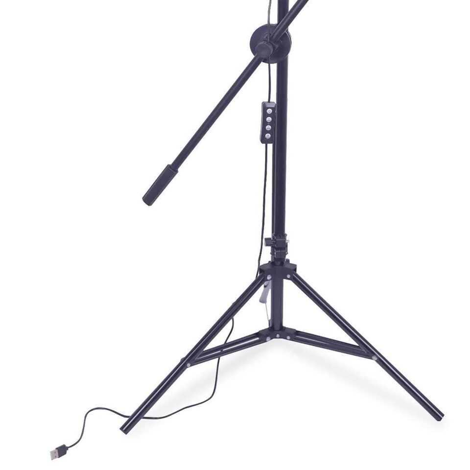 image 1 of iDance Sing Share Live Party Box Creator Lighting & Mic Stand Kit