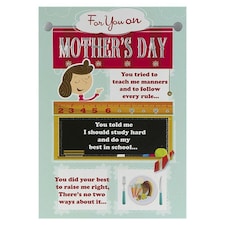Hallmark Mother's Day Card 'Humour Illustrated' Medium