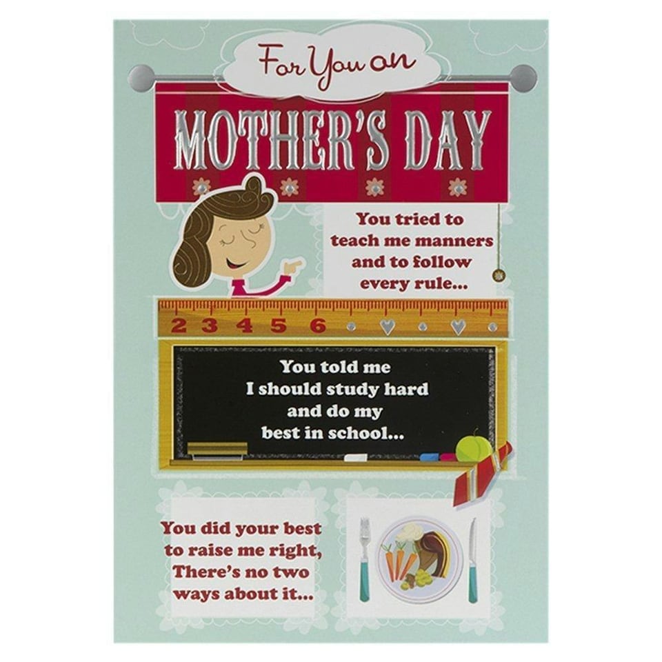 image 1 of Hallmark Mother's Day Card 'Humour Illustrated' Medium