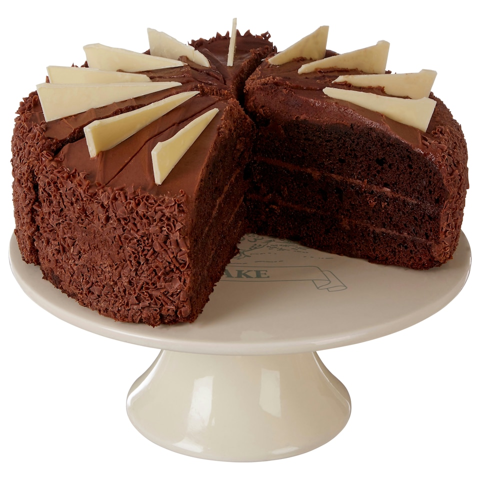 image 1 of Country Kitchen Cream Cake Stand Blue
