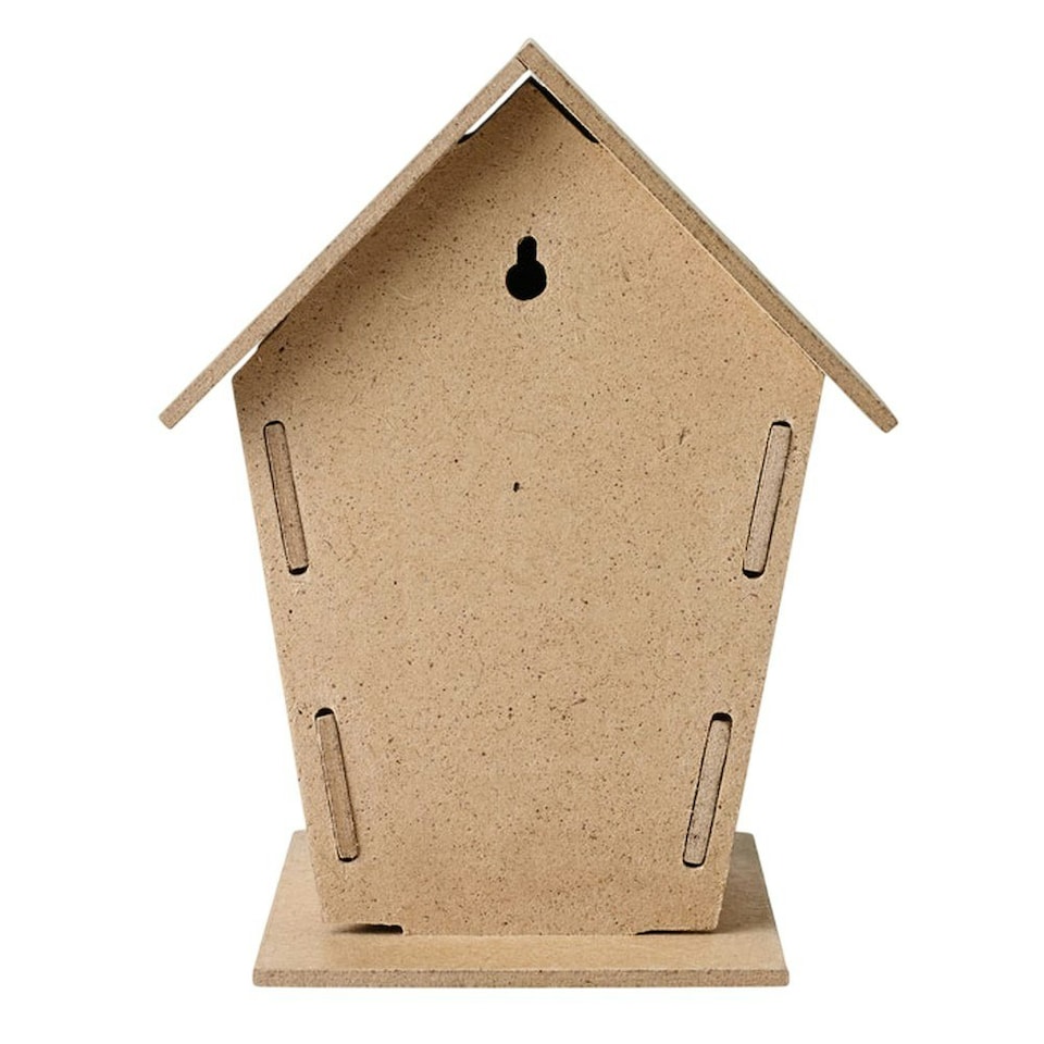 image 1 of MidOcean Woohouse Wooden Wild Bird House - Wood - One Size Brown