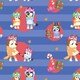 image 3 of Bluey Christmas 2 Sheets & 2 Tags Gift Wrap