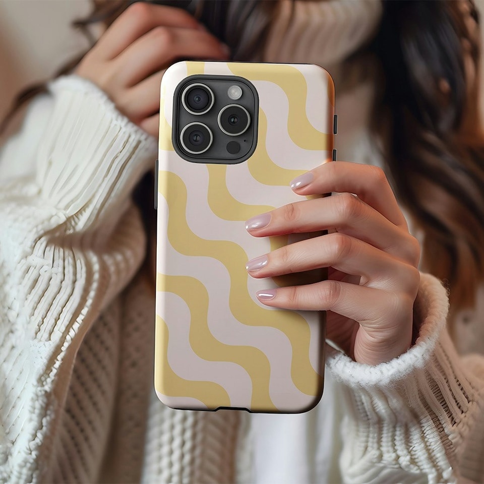 image 1 of Wiggle Wiggle Phone Case Pink | iPhone 13
Tough | iPhone 13
Tough