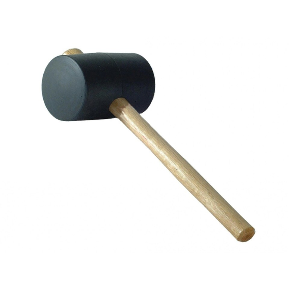 Faithfull Rubber Mallet - Black - 57mm (2.1/4in)