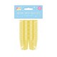 image 4 of Yellow Neon Reusable Plastic Shot Glasses - Pack of 24