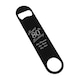 image 1 of Personalised Happy 80th Birthday Friend Black Steel Bar Blade Bottle