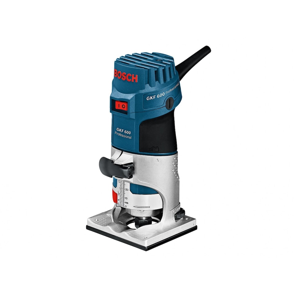 image 1 of Bosch Gkf 600 Professional Palm Router 600w 240v (UK Plug) | Multi | Multi Colour | 1