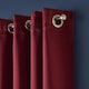 image 3 of OHS Essentials Eyelet Blackout Thermal Curtain Pair - 46x54 inch