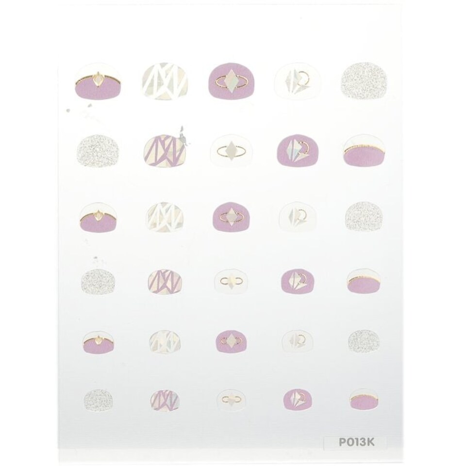 image 1 of Princess Kids Nail Sticker - # P013k - 1pack Multi