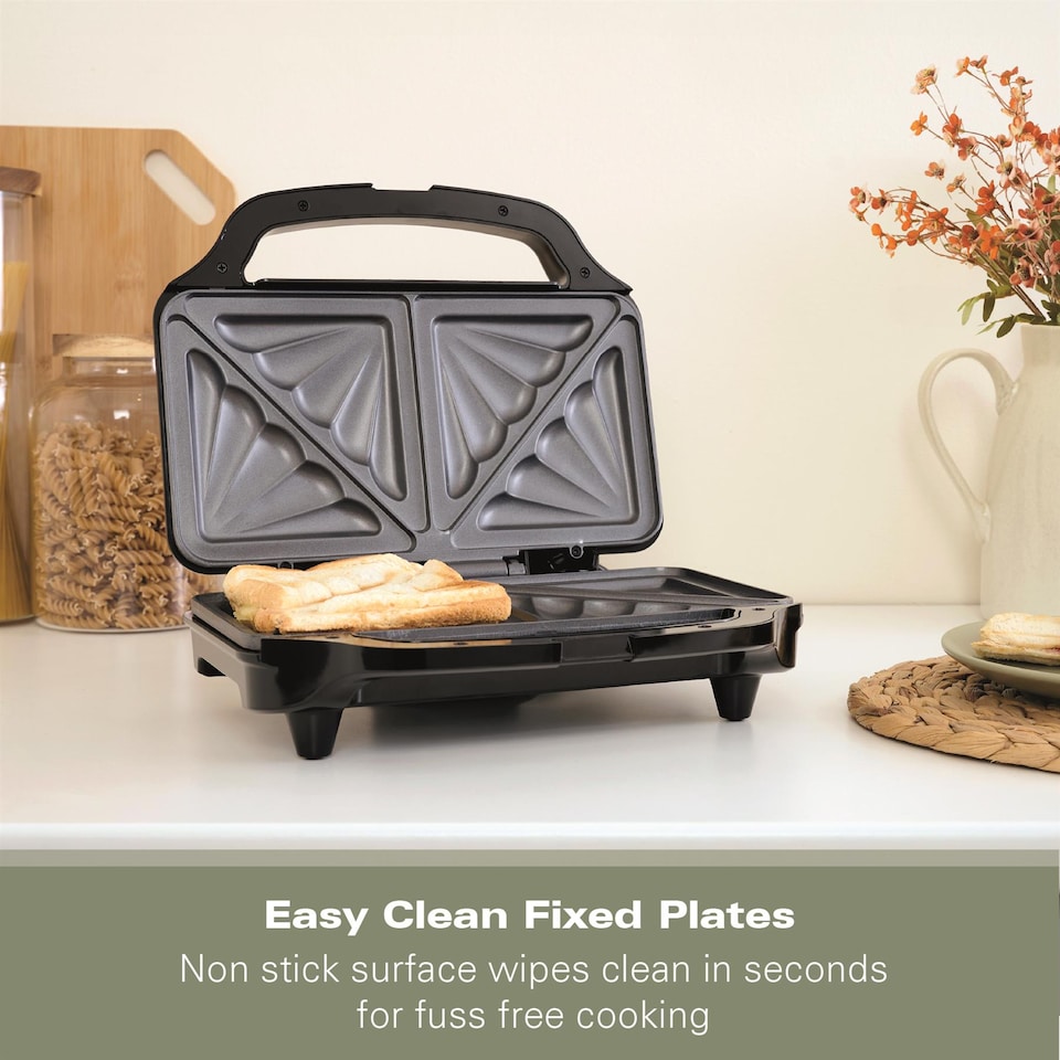 image 1 of Hamilton Beach 2 Slice Deep Fill Sandwich Toaster