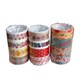 image 2 of Pack of 8 Fancy Colour Cartoon Washi Tapes 1.5cm x 5m