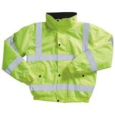 Blackrock Adults Hi-Vis Bomber Jacket - Yellow - Xlarge