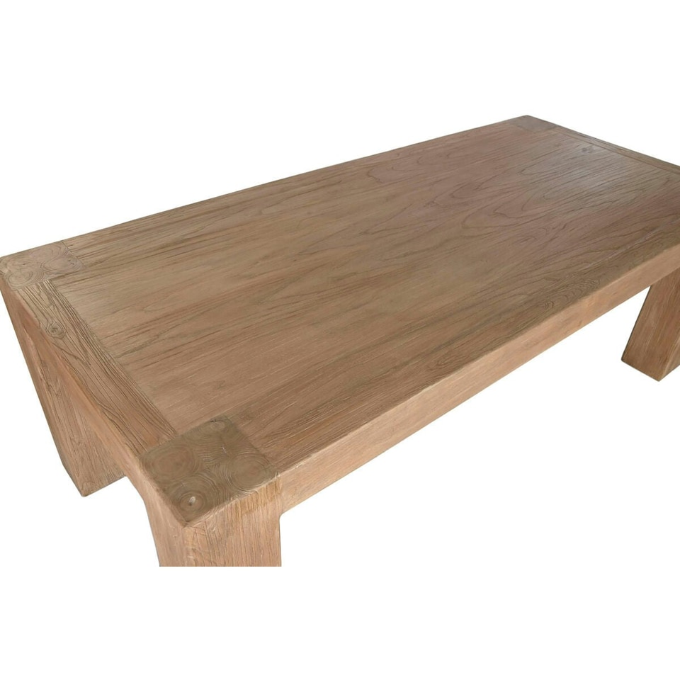 image 1 of Dining Table Home ESPRIT Natural Elm wood 220 x 100 x 76 cm N/A