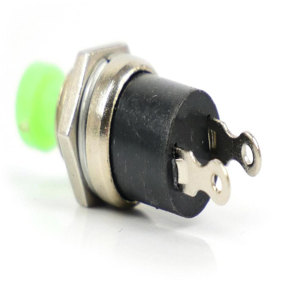 image 1 of Gaugemaster Electric Green Push to Make Switches (5)